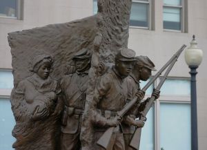 African American Civil War Memorial (Picture taken by David in Flicker https://www.flickr.com/photos/65193799@N00/15536729/)